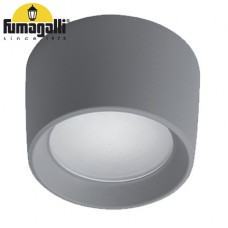 Φωτιστικό Σποτ Οροφής Φ160 με Λάμπα LED 10W 1200lm CCT 230V Ρητίνης Γκρι IP55 Fumagalli Livia 160